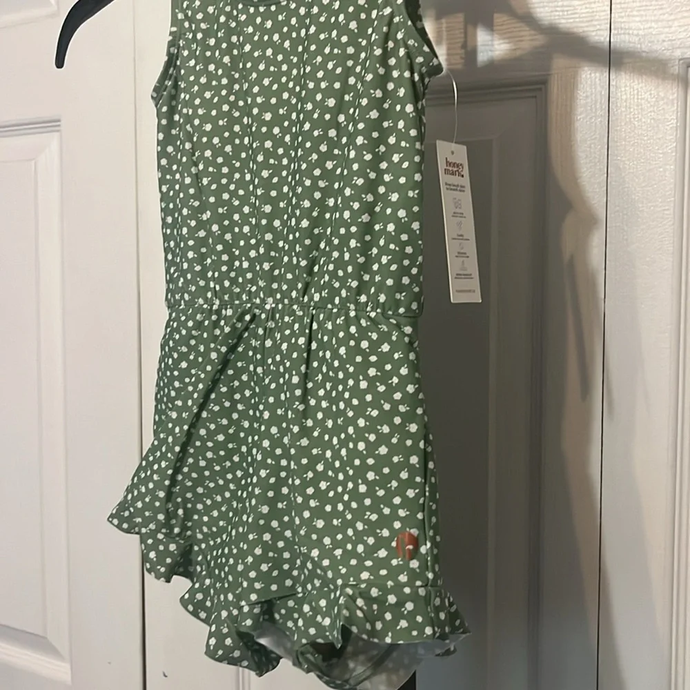 HONEY MARK KIDS SWIM ROMPER VARIOUS SIZES NWT HONEYMARK SWIM SUIT - Picture 2 of 5